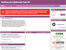 Tablet Screenshot of jardinesfase2.urbytus.net