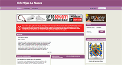 Desktop Screenshot of mijaslasnueva.urbytus.net